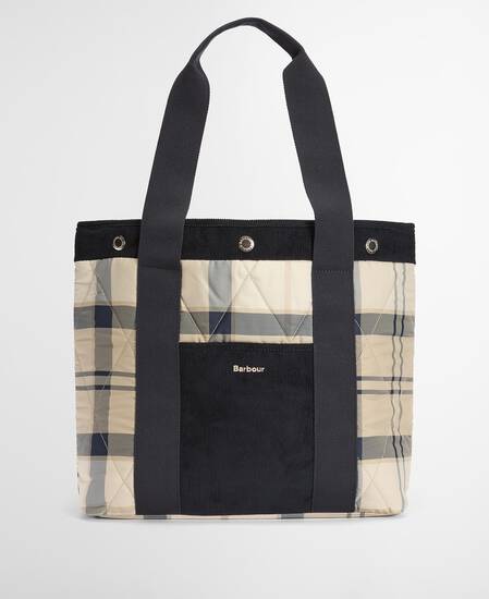 Healy Quilted Tote Bag Dress Indigo