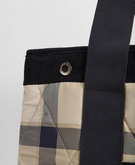 Healy Quilted Tote Bag Dress Indigo