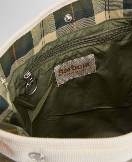 Healy Quilted Tote Bag Bleached Olive