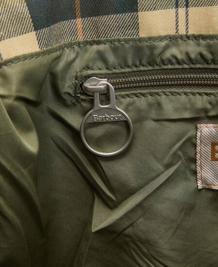 Healy Quilted Tote Bag Bleached Olive