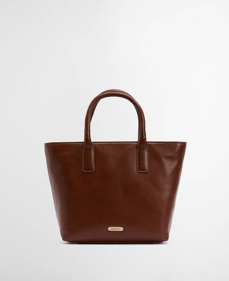 Birch Leather Tote Bag Brown