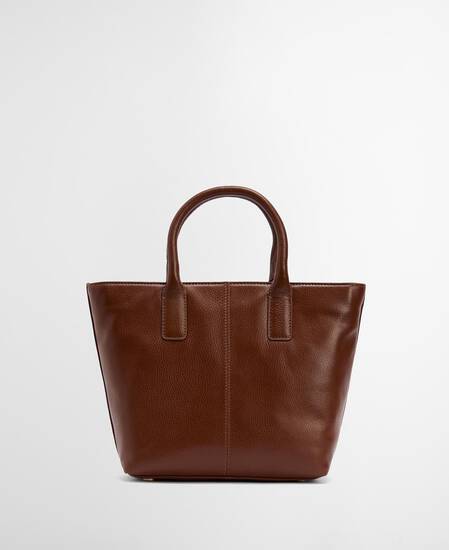 Birch Leather Tote Bag Brown