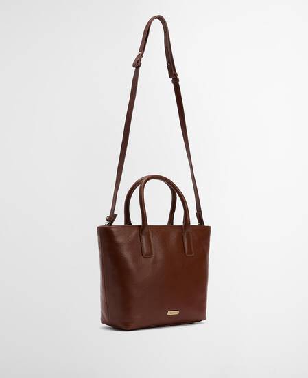 Birch Leather Tote Bag Brown