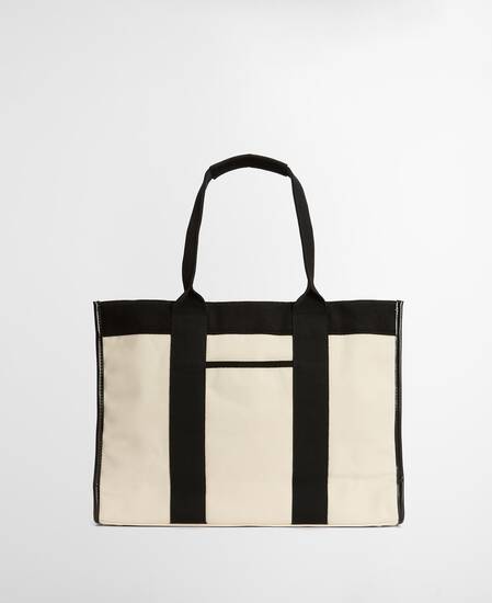 Selena Large Tote Bag Ecru