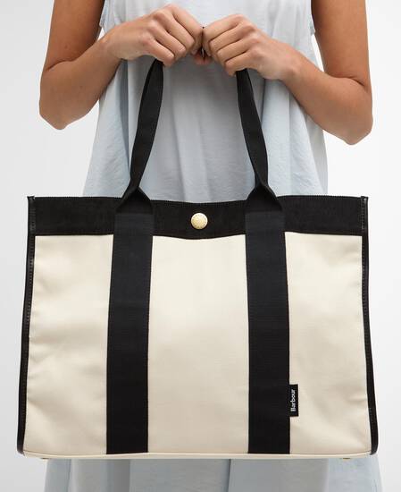 Selena Large Tote Bag Ecru