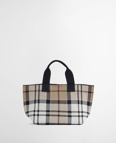 Layla Tartan Mini Tote Bag Rosewood Tartan