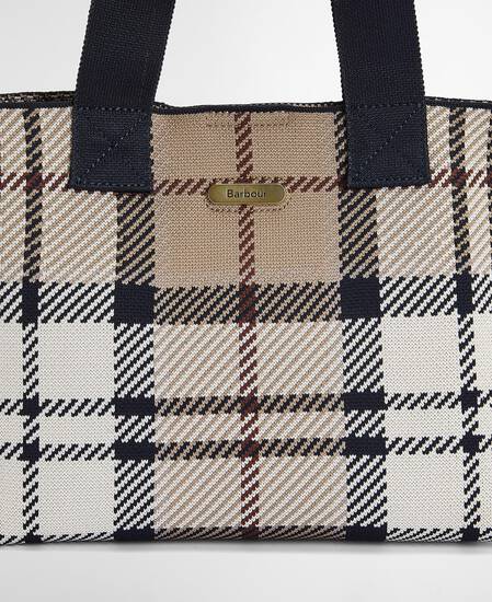 Layla Tartan Mini Tote Bag Rosewood Tartan