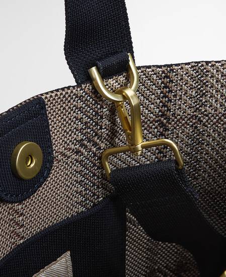 Layla Tartan Mini Tote Bag Rosewood Tartan