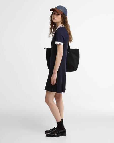 Hollington Knitted Mini Dress Navy