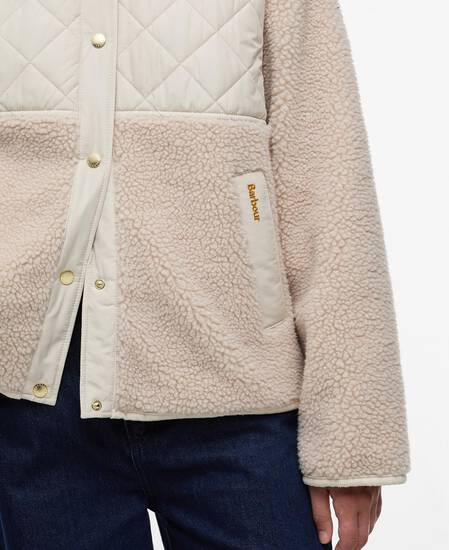 Wetherby Fleece Oatmeal/Silver Cloud