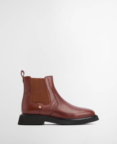 Delfine Chelsea Boots Conker