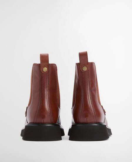 Delfine Chelsea Boots Conker