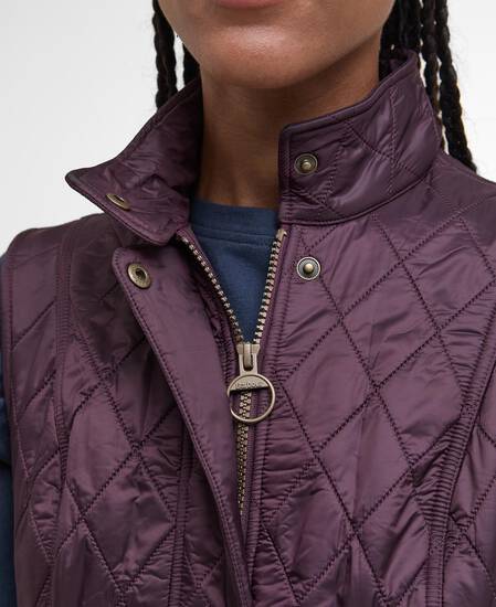Wray Gilet Black Cherry