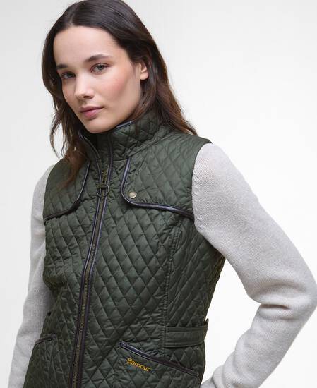 Dahlia Gilet Olive
