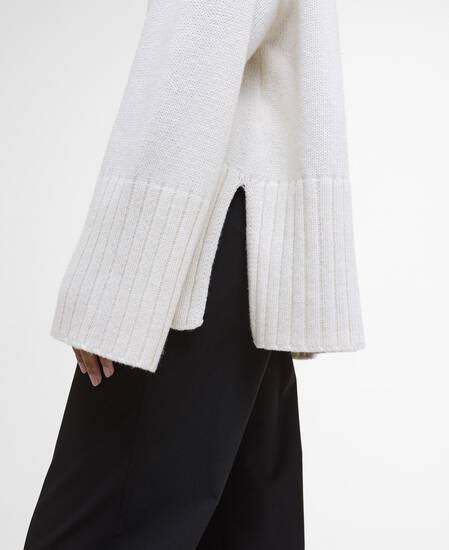 Serena High-Neck Jumper Cloud