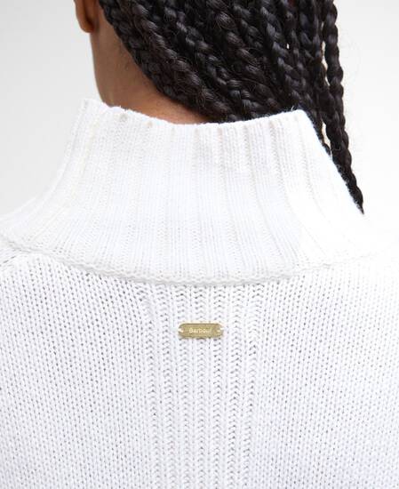 Serena High-Neck Jumper Cloud