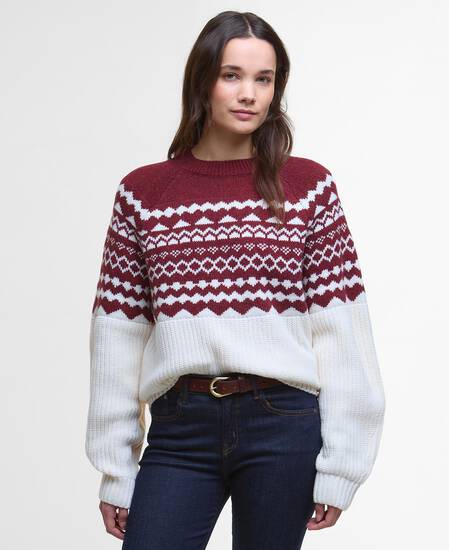 Mabel Fair Isle Crew Neck Jumper Multi