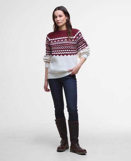 Mabel Fair Isle Crew Neck Jumper Multi