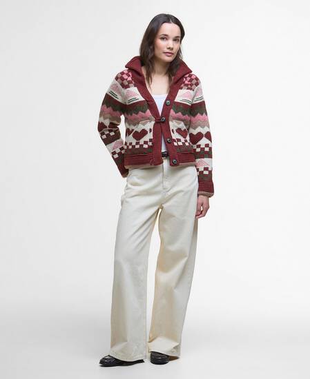 Ruby Wool-Blend Fair Isle Cardigan Multi
