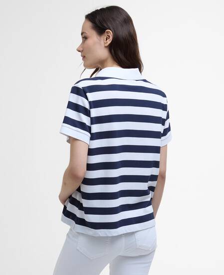 Ashbourne Striped Polo Shirt 