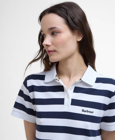 Ashbourne Striped Polo Shirt 