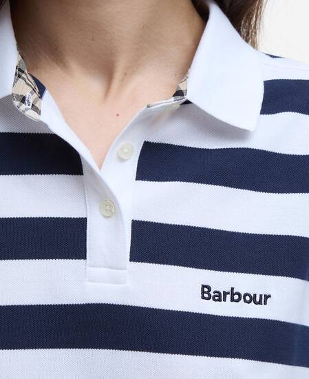 Ashbourne Striped Polo Shirt 