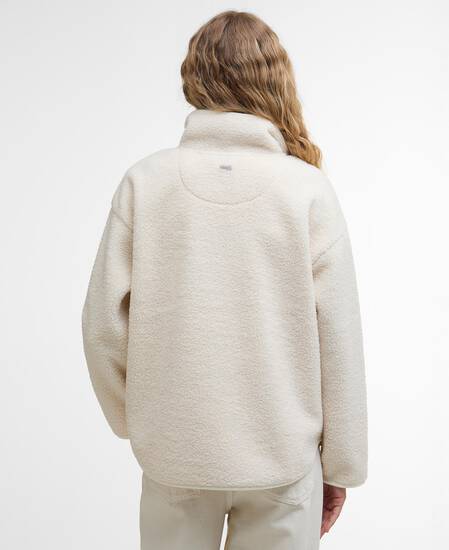 Mersea Half-Zip Fleece Natural