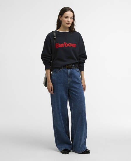 Hartland Logo Sweatshirt Navy