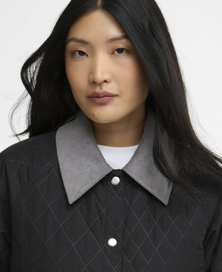 Kirby Quilted Jacket Black/Dress