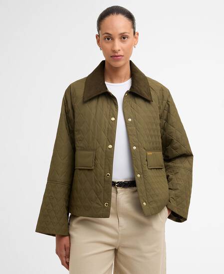 Kirby Quilted Jacket Ivy Green/Ancient