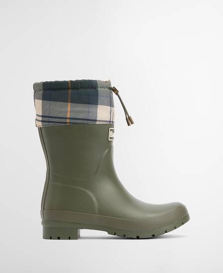 Mowbray Wellingtons Olive/Ancient Tartan