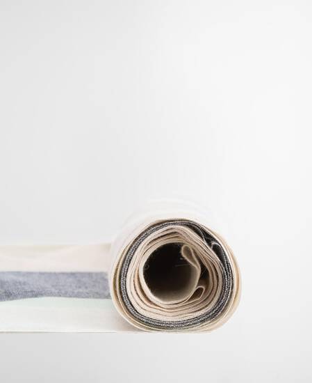 Maisy Tartan Scarf Navy/Mint Tartan