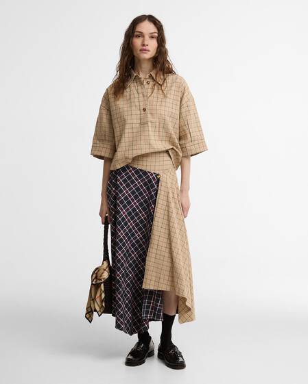 Dalbury Midi Skirt Multi Check