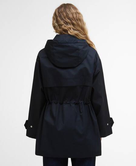 Fallyn Showerproof Jacket Dark Navy/Hessian Tartan