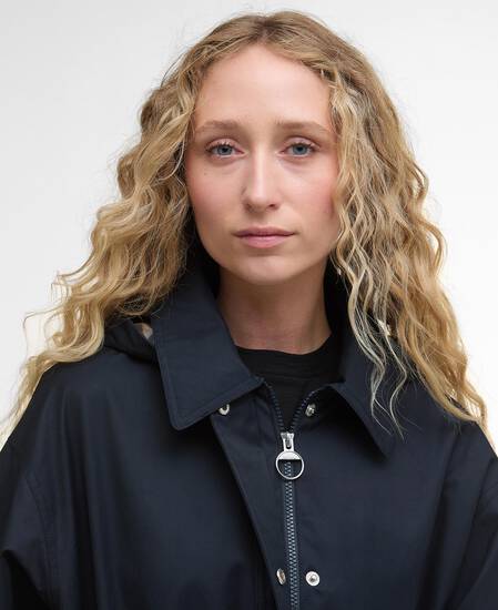 Fallyn Showerproof Jacket Dark Navy/Hessian Tartan