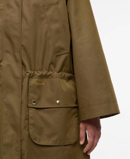 Bilsdale Showerproof Jacket Golden Olive/Ancient Tartan