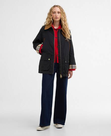 Icons Bedale Showerproof Jacket Dark Navy/Dress