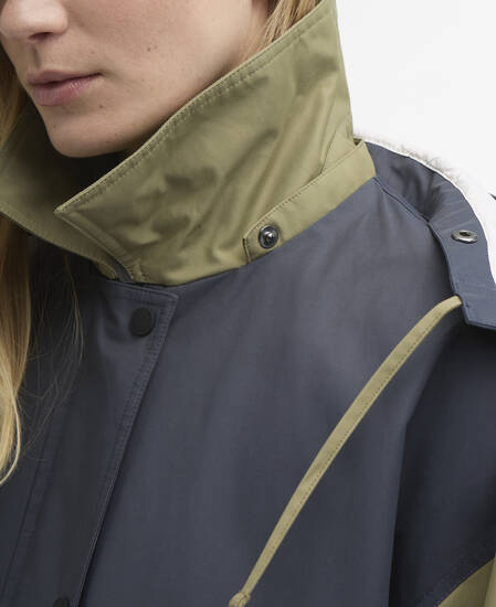 Blearigg Showerproof Jacket Dusk Grey / Gardenia / Bleached Olive / Lilac Ash