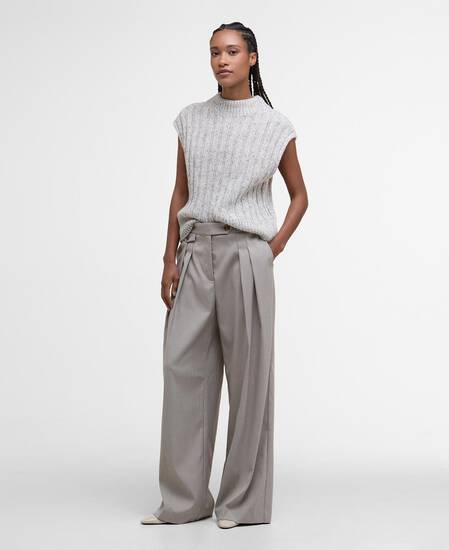 Freya Wide-Leg Trousers Mist