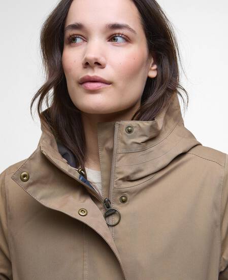 Bowlees Waterproof Jacket Military Brown