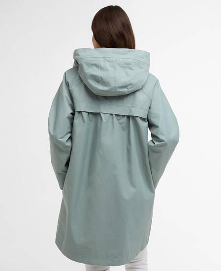 Heron Waterproof Jacket Blue Sage/Gardenia
