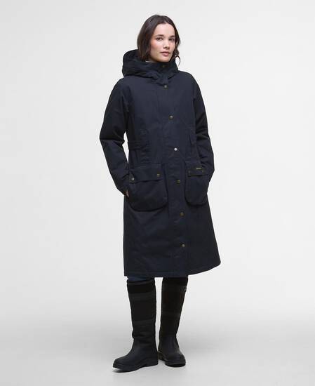 Bamburgh Waterproof Jacket Deep Navy/Blackwatch