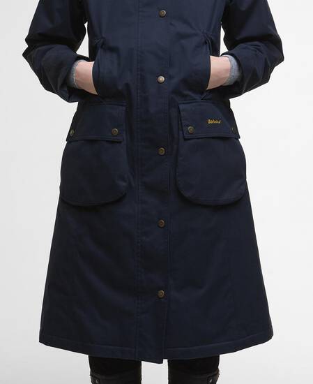 Bamburgh Waterproof Jacket Deep Navy/Blackwatch