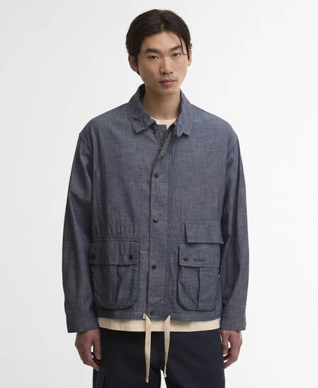 Modified Westoe Casual Jacket Chambray