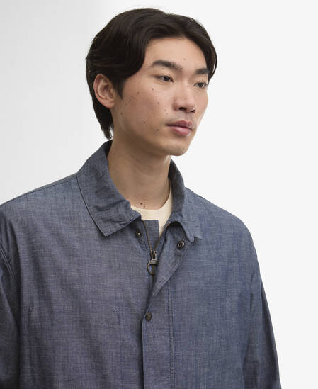 Modified Westoe Casual Jacket Chambray