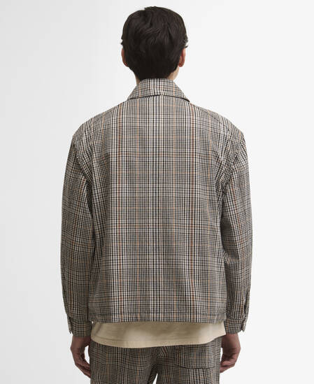 Westoe Check Casual Jacket Neutral Check