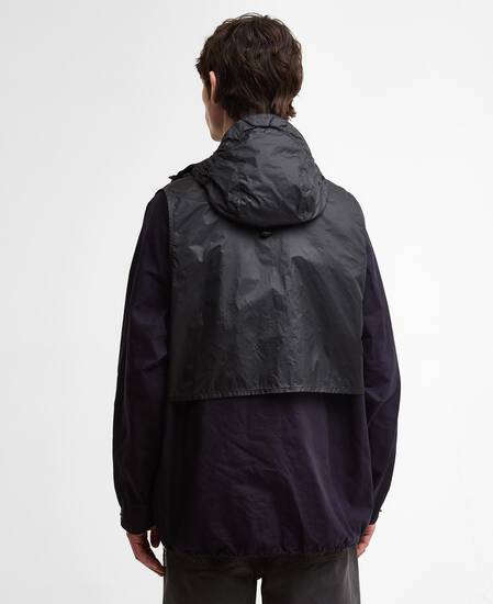 Barbour x Kaptain Sunshine Transport Smock Casual Jacket Dark Indigo