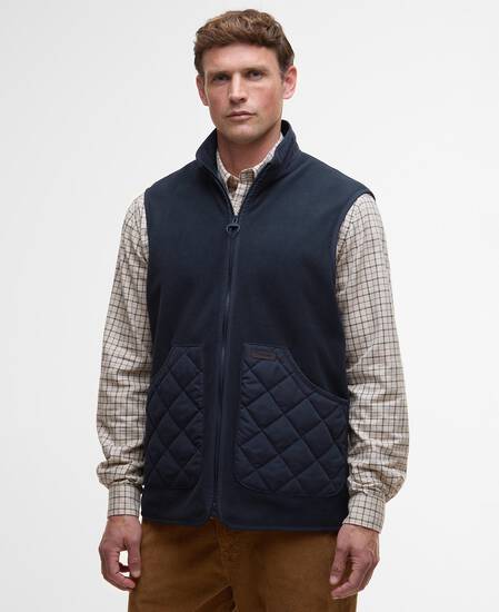 Lowich Fleeced Gilet Navy