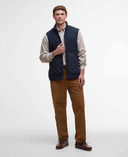 Lowich Fleeced Gilet Navy