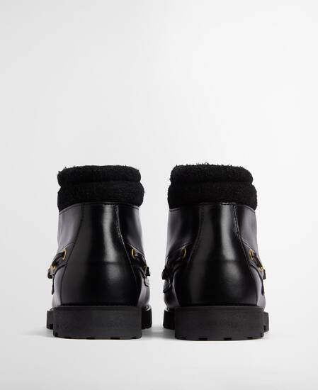 Tiller Moccasin Boots Black